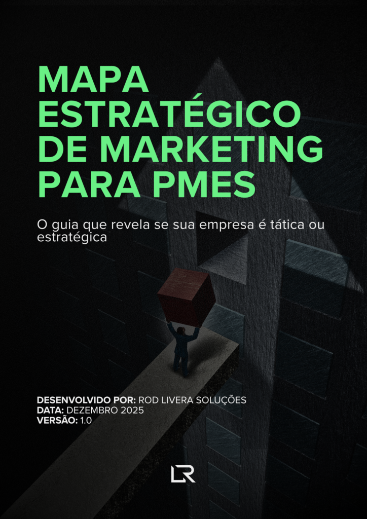 Capa do ebook sobre planejamento estratégico de marketing para PMEs