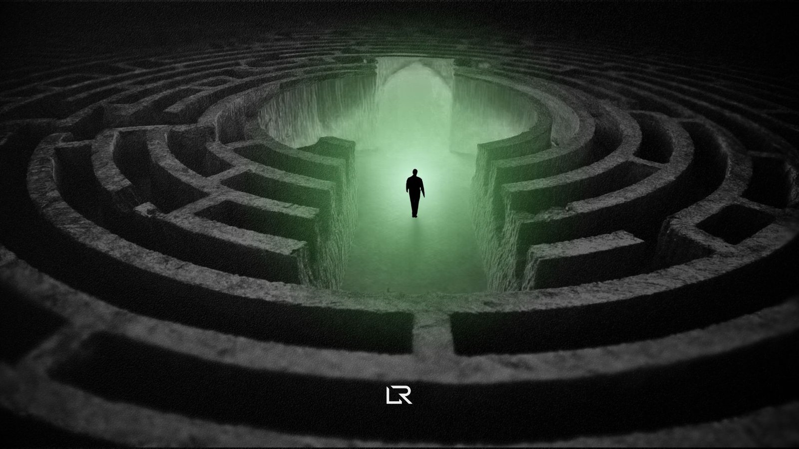 Ilustração representando planejamento estratégico de marketing como caminho para sair da confusão e alcançar direção clara nos negócios